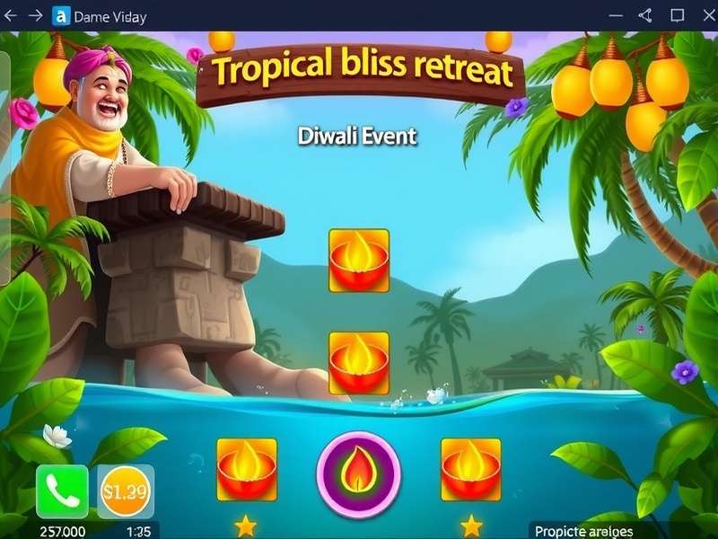 Tropical Bliss Retreat Diwali Event